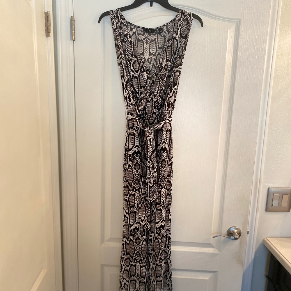 Womens wide leg jumpsuit size Large